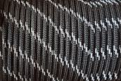 Paracord schwarz reflektierend